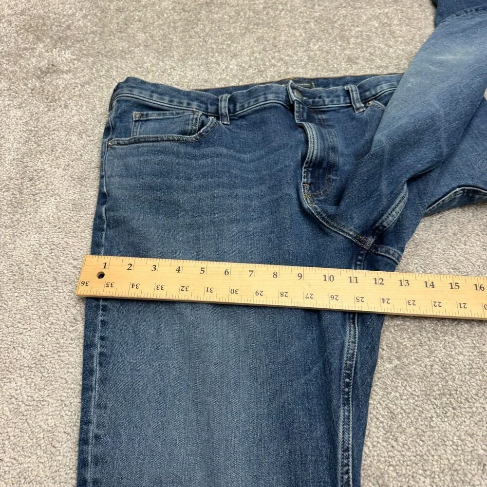 Everlane Uniform Slim Fit Denim Jeans Mens 38x30 Medium Wash Organic Cotton